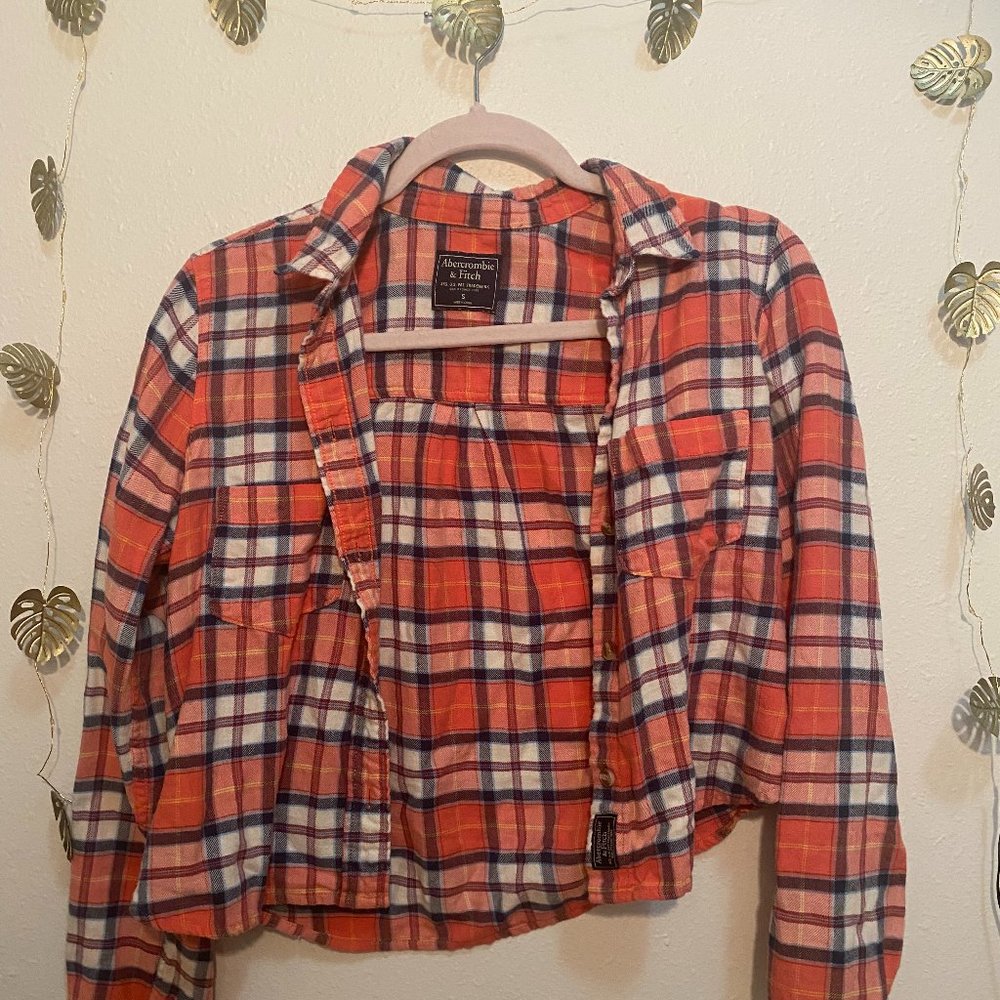 Plaid Abercrombie Button Down